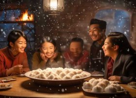 七只兔子做汤圆故事、冬至吃汤圆的来历