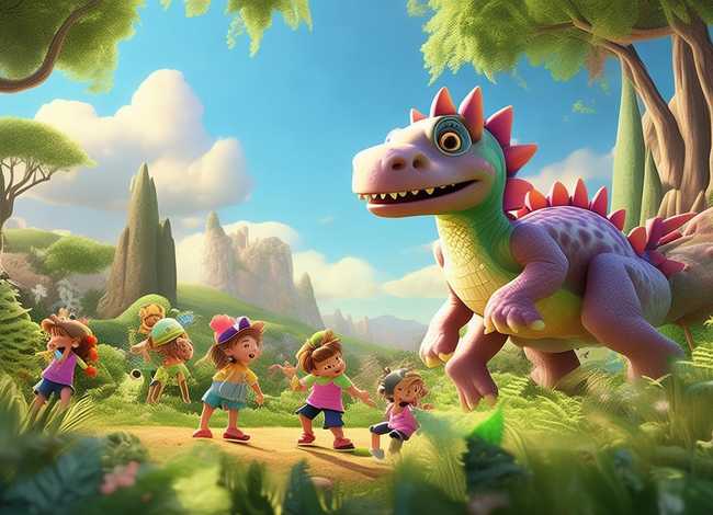 恐龙歌曲儿童 - 恐龙巴尼主题曲