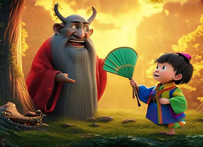 四岁儿童故事三借芭蕉扇 西游记的小故事三借芭蕉扇 四岁儿童故事三借芭蕉扇 西游记的小故事三借芭蕉扇