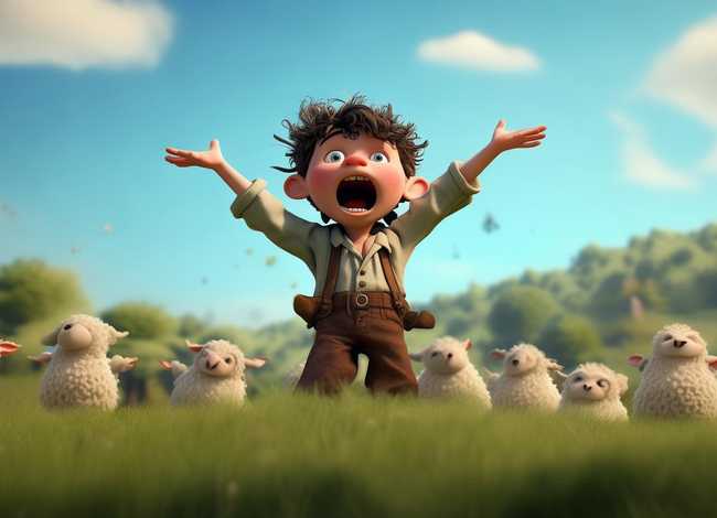 狼来了故事儿童版（求儿童剧剧本 《狼来了》）