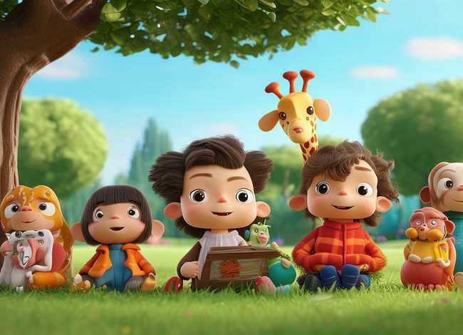 幼儿动物园的故事 - 儿童简短易背小故事三则