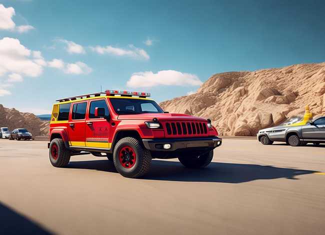 消防车吉普达的故事；汽车试驾场地哪家好