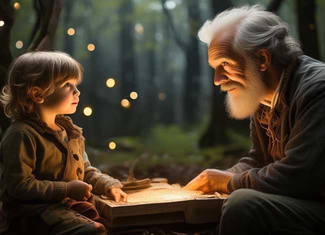 儿童睡前故事10000字；编一个神话故事400字