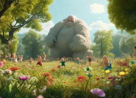 《巨人的花园》童话故事（巨人的花园主要内容）