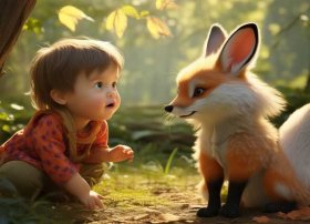 对话故事幼儿；求幼儿自己编的动物对话小故事