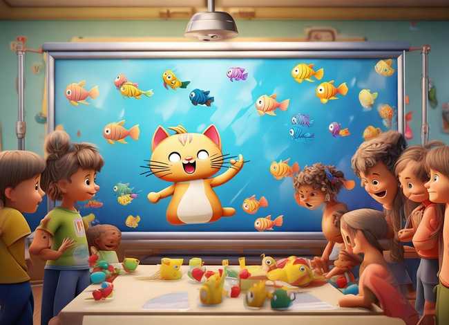 小学数学故事教学设计 北师大版小学一年级上册数学《小猫吃鱼》课件【三篇】 小学数学故事教学设计 北师大版小学一年级上册数学《小猫吃鱼》课件【三篇】