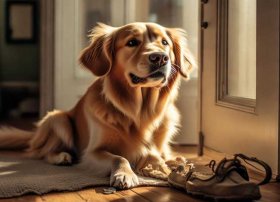 狗狗等待主人的故事 - 与狗有关的故事