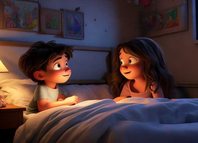 小朋友自编故事 讲给女朋友的睡前小故事