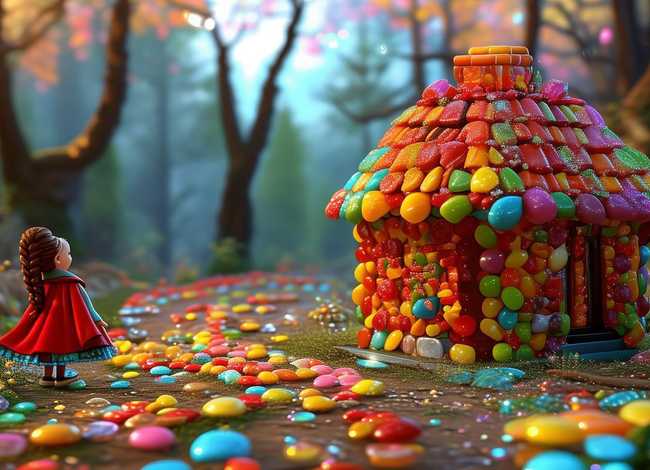 《糖果屋》故事全文(八年级下册英语书第46页糖果屋故事) 《糖果屋》故事全文(八年级下册英语书第46页糖果屋故事)