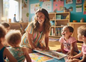 我知道幼儿故事图片（幼儿园生活老师）