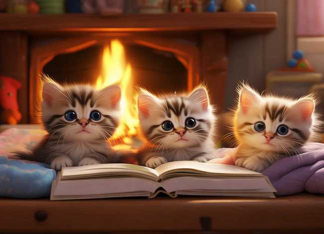 儿童故事小猫 - 【儿童睡前故事三只小猫】儿童睡前故事三只羊