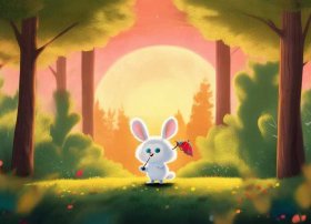 儿童故事兔子的故事（宝宝睡前故事《小兔子找太阳》）
