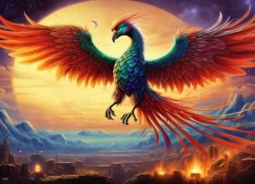 凤凰的故事视频，关于凤凰的神话故事