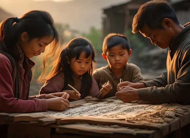 越南经典故事（越南燕燕一家故事）