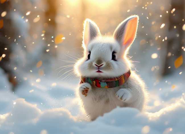 关于冷的小故事 - 幼儿故事不怕冷的小免子 关于冷的小故事 - 幼儿故事不怕冷的小免子