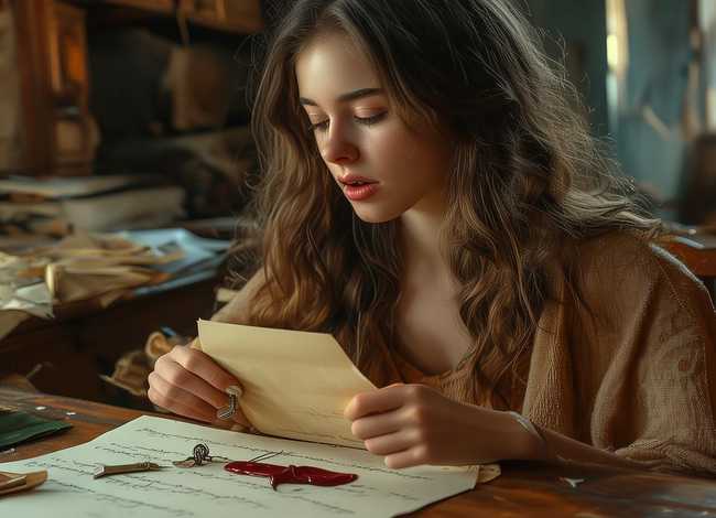 写信和读信的故事，一封告白信