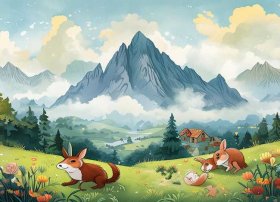 大卫的绘本故事书、绘本解读《从前有座山》(大卫.麦基)