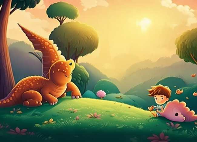 关于恐龙的短故事（幼儿睡前恐龙的故事）