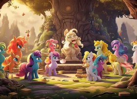 小马宝莉故事大全mp3，小马宝莉的作者