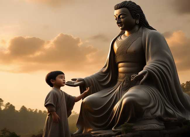 地藏菩萨儿童故事、地藏王菩萨救人故事