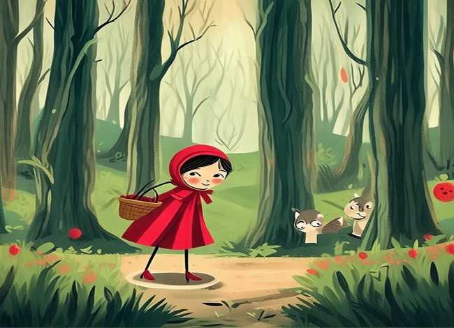 小红帽的故事图片完整(小红帽的故事原文) 小红帽的故事图片完整(小红帽的故事原文)