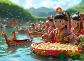 端午节故事插画（端午节儿童插画-画画端午节的画怎么画）