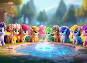 小马宝莉2-7岁的儿童故事 小马宝莉的故事