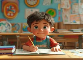 大卫儿童故事 绘本故事_49《大卫上学去》