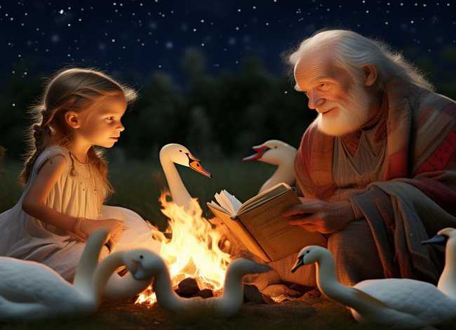 十二个野天鹅睡前故事（儿童童话故事大全短篇）