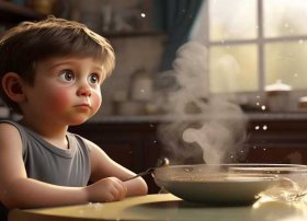 小朋友吃药药的视频 - 妈妈套路3岁儿子喝光一碗中药,网友-有个幼儿园文凭也不