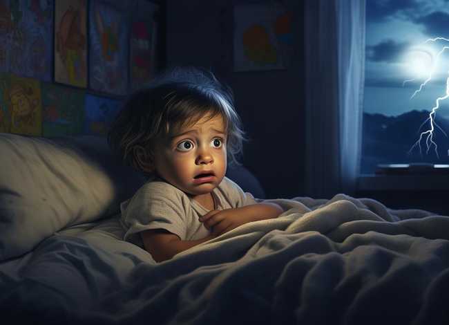 儿童打雷做噩梦，半夜老是容易惊醒,恐慌,是怎么回事呢
