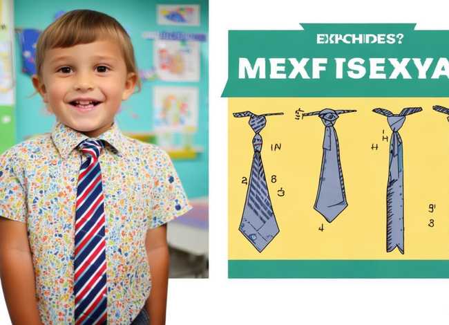 儿童领带打法图解(小学生带绳子的领带怎么打) 儿童领带打法图解(小学生带绳子的领带怎么打)