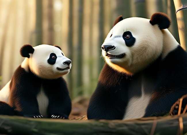 熊猫的故事简短、一年级文字故事