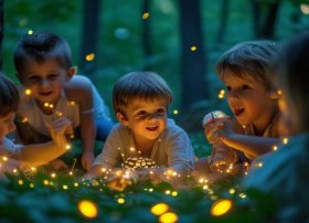 萤火虫宝宝与蜗牛儿童故事，你好,萤火虫儿童故事