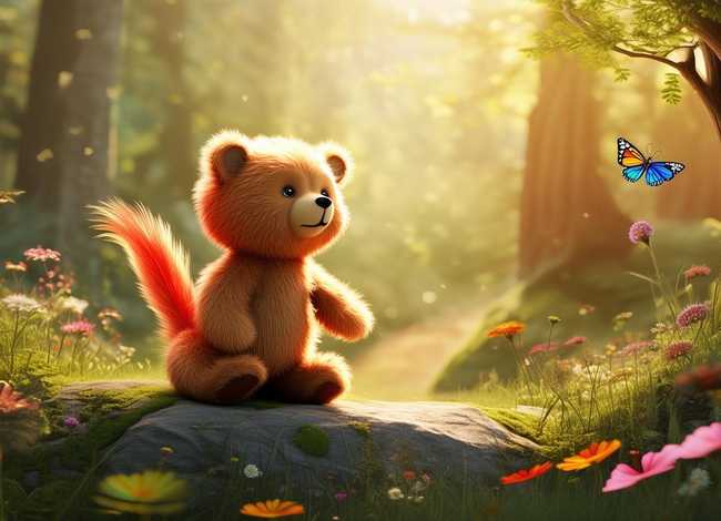 小熊的尾巴故事儿童、绘本欣赏《小熊的尾巴》 小熊的尾巴故事儿童、绘本欣赏《小熊的尾巴》