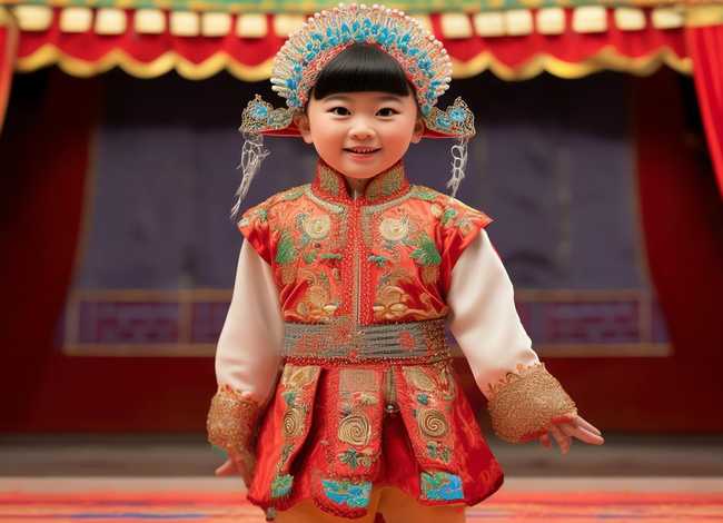 京剧儿童小知识 - 京剧娃娃生简介,京剧娃娃生图片