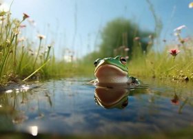 儿童故事井底之蛙 - 儿童成语故事(简短儿童成语故事大全)