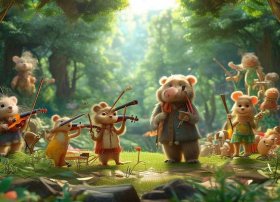 幼儿故事森林音乐会，森林音乐会作文算不算是一篇故事