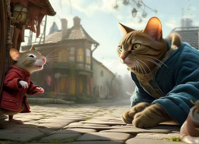 格林童话《猫和老鼠》（格林童话中《猫和老鼠》这个故事的寓意）