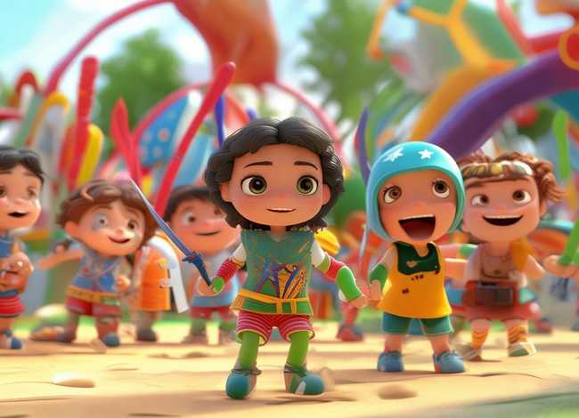 儿童打仗故事动画片、打架的动画片