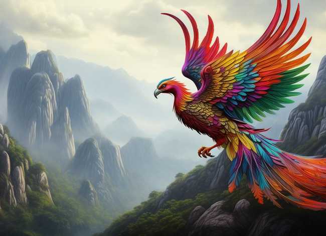 儿童凤凰故事视频、秦岭之巅之凤凰历史神话传说故事