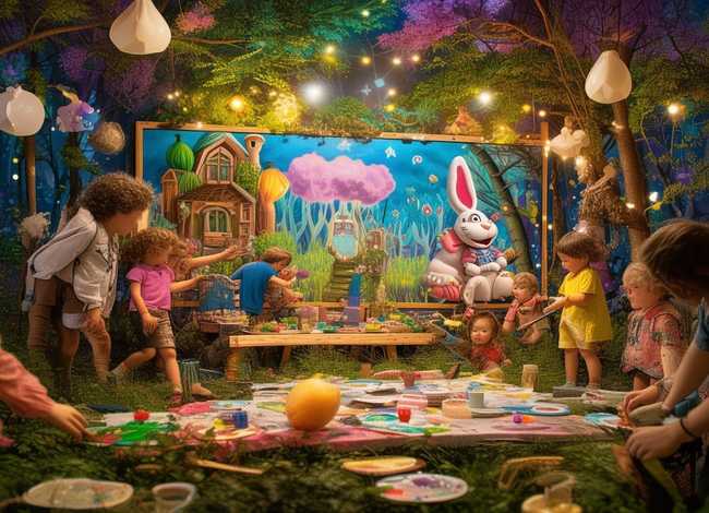 童话故事主题儿童画 教儿童画能讲的一些简单的童话故事