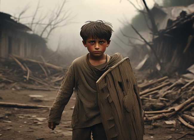 战争中的儿童故事和照片（有哪些战争中小英雄的故事）