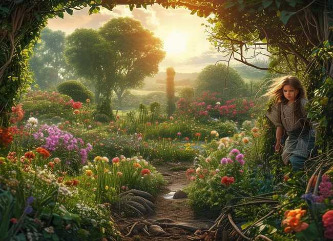 秘密花园讲故事 - 童话故事《秘密花园》(《the secret garden》)讲了一个什么故事