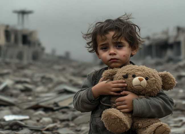 战乱地区的儿童，叙利亚儿童-我们做错了什么战争中儿童有多凄惨