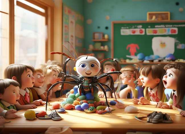 儿童故事蜘蛛开店原文 小学二年级语文《蜘蛛开店》教学反思