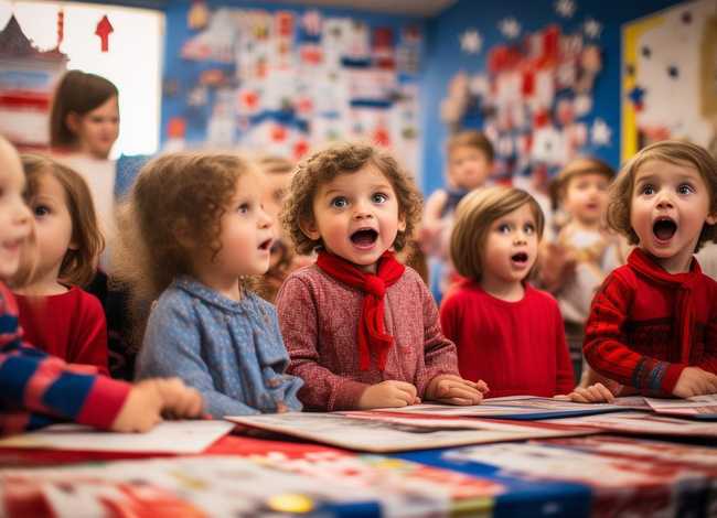 4-5岁幼儿爱国故事朗诵，3—6岁幼儿红色故事小班
