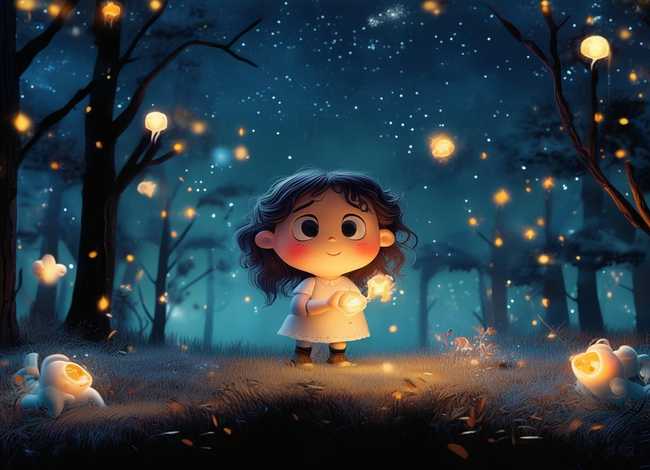 萤火虫和小星星的故事 - 童话作文
