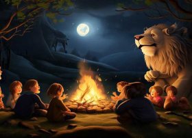 幼儿故事关于狼的故事（儿童睡前狮子和狼的故事-睡前大灰狼的故事大全）