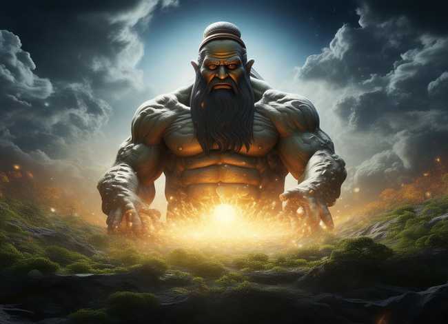 盘古开天辟地儿童故事简短，盘古开天的故事 盘古开天简短概括